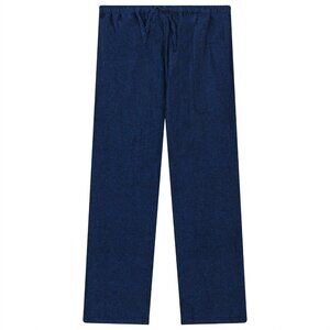 Plain Cotton Thai Fisherman Pants Lounge Loose Casual Yoga Hippie blue Trousers
